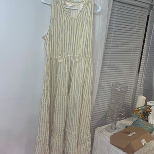 Yellow Sleeveless Maxi XXL